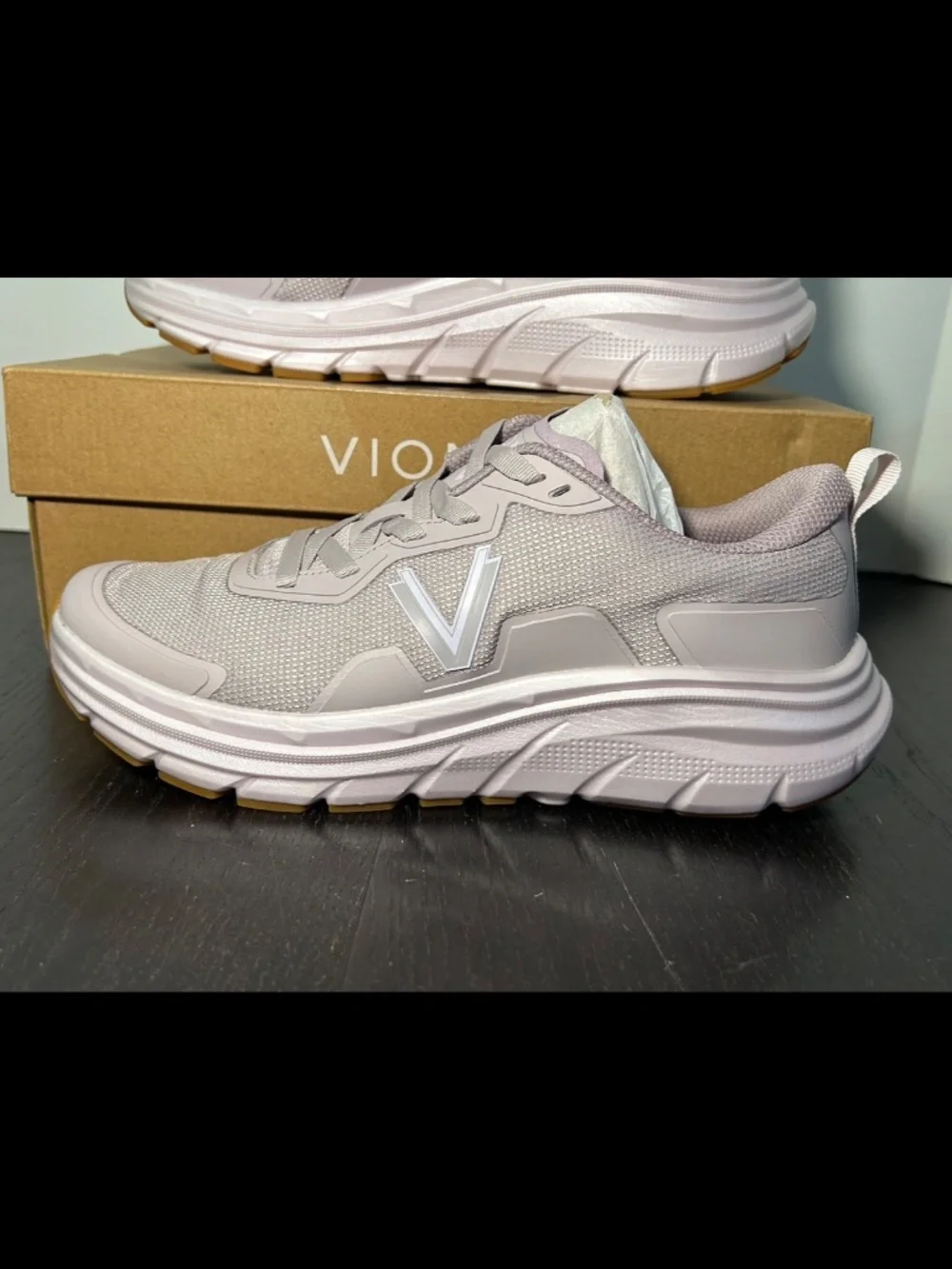 Vionic Walk Max Water Repellent Sneakers Shoes Magnolia Dusk Womans 11M